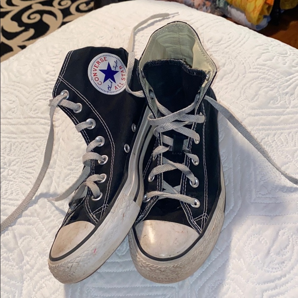 converse high tops.